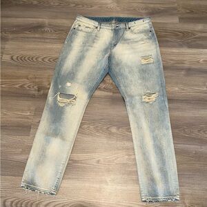 Denim & Supply Ralph Lauren Skinny Boyfriend Fit Dist Jeans Womens 34 x 28